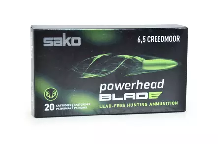 Sako 6,5 Creedmoor Powerhead Blade 7,8 g - 6,5 Creedmoor Kiväärinpatruunat - 6438053158456 - 2