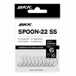 BKK Spoon-22 SS 1-haarakoukku - Jigipäät ja koukut - 6974190008976 - 2