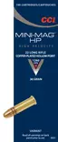 CCI .22 LR Mini-Mag HP 384 m/s 100kpl - .22 LR pienoiskiväärinpatruunat - 076683000316 - 1