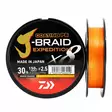 Daiwa J-Braid Expedition x8E 150m Smash Orange kuitusiima - Monikuitu - 043178182666 - 1