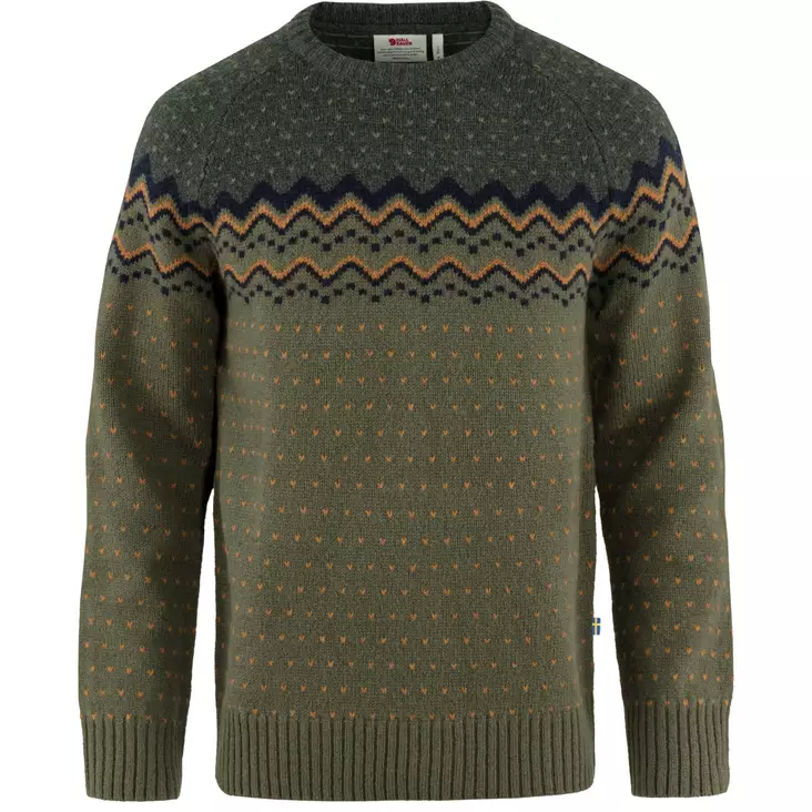 Fjällräven Övik Knit Sweater Miehille - Paidat - 7323450794286 - 1