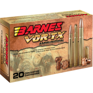 Barnes 375 H&H VOR-TX TSX FB 19,4g - Muut kiväärinpatruunat - 716876130016 - 1