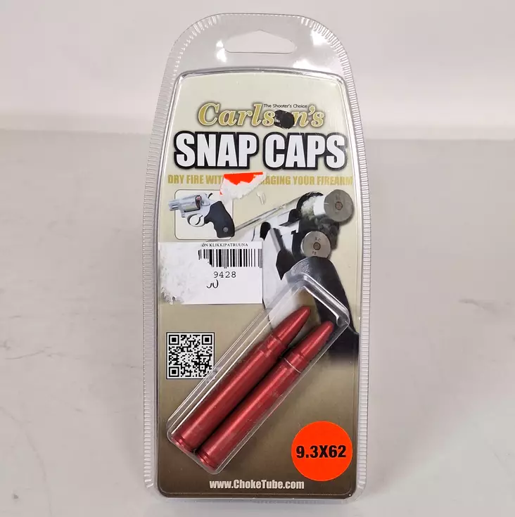 Carlson's Snap Caps 9,3x62 2kpl - Klikkipatruunat - 723189999926 - 1