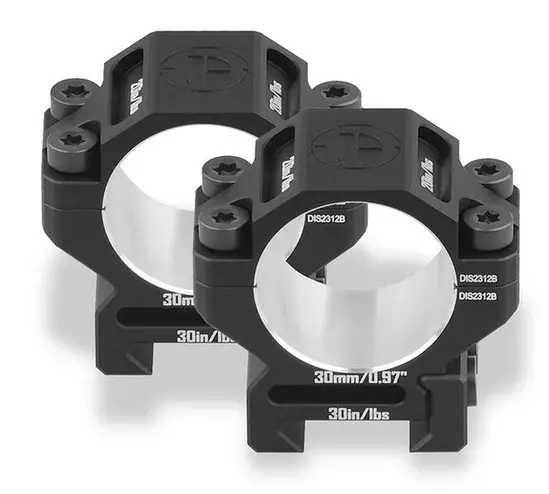 DiscoveryOpt Scope Rings 30 mm Low - Picatinny / Weaver - 40440150016 - 1