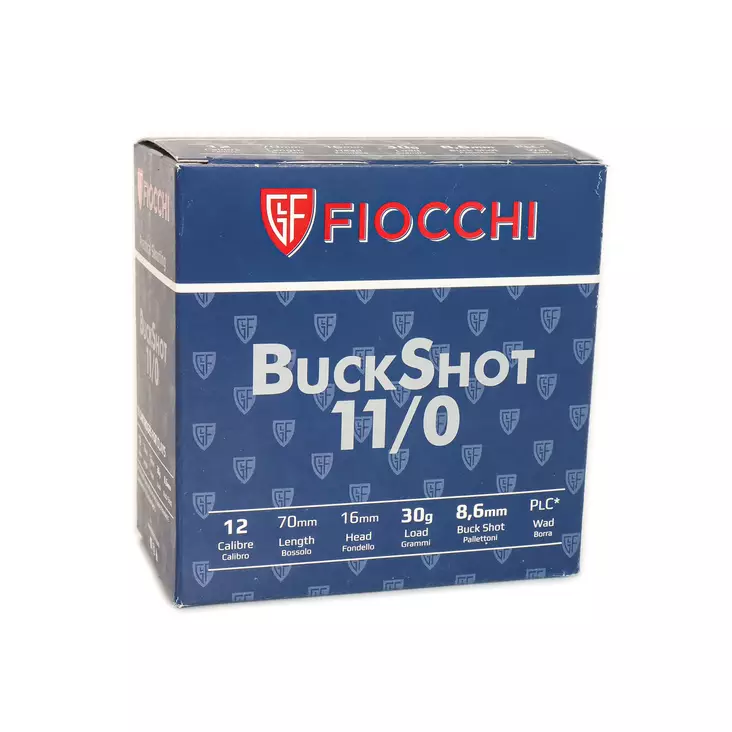 Fiocchi Buck Practical shooting 12/70 - 12/70 Lyijy haulikonpatruunat - 762344046426 - 1
