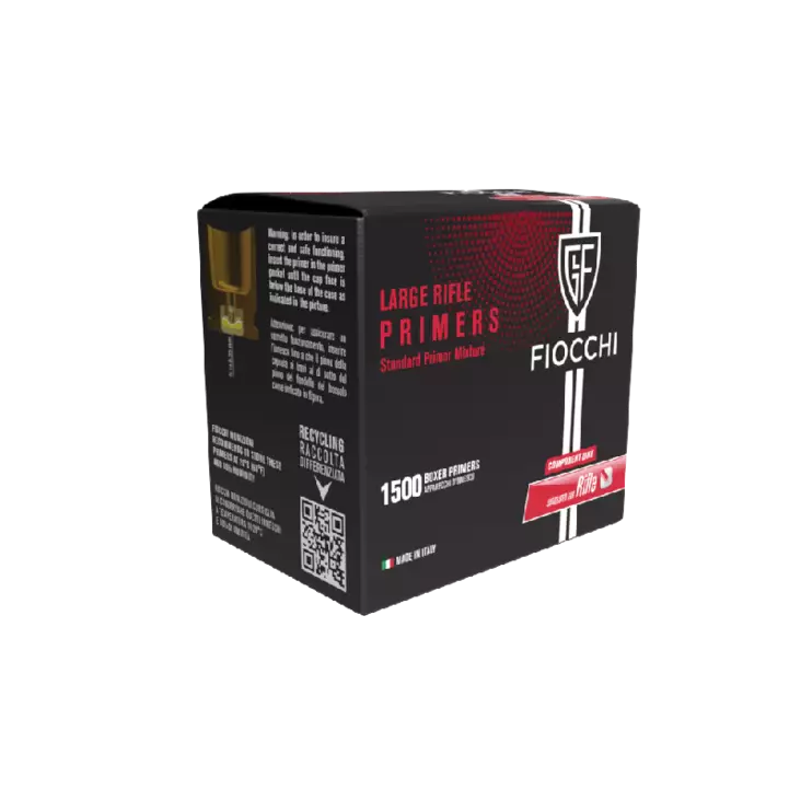 Fiocchi nalli Large Rifle 1500 kpl - Nallit - 762344044606 - 1