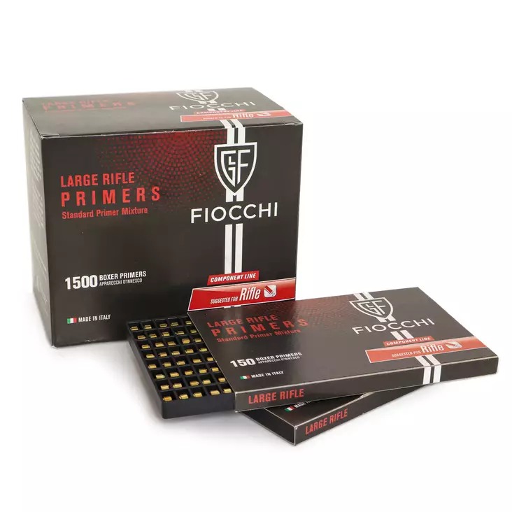 Fiocchi nalli Large Rifle 1500 kpl - Nallit - 762344044606 - 1