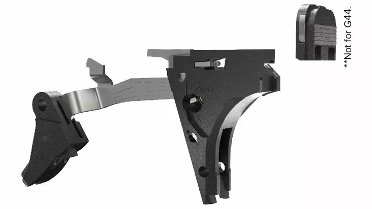 Glock Performance Trigger Gen 4/5 9x19 - Muut aseiden lisävarusteet - 769503540436 - 1