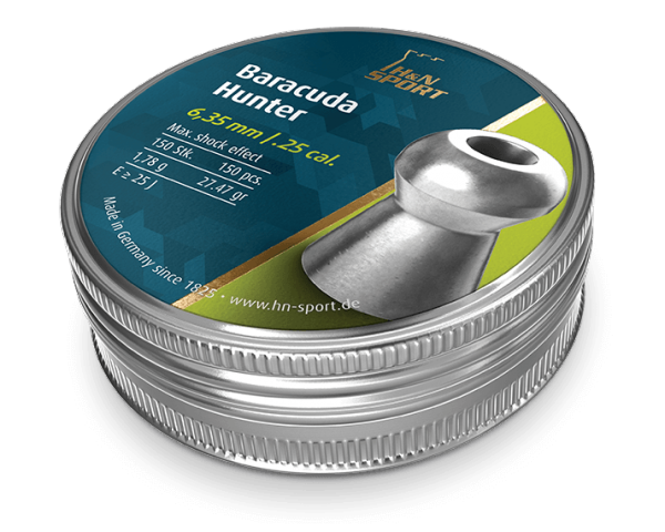 H&N Baracuda Hunter 6,35 mm 1,78g - 6,35 mm luodit - 4047058019536 - 1