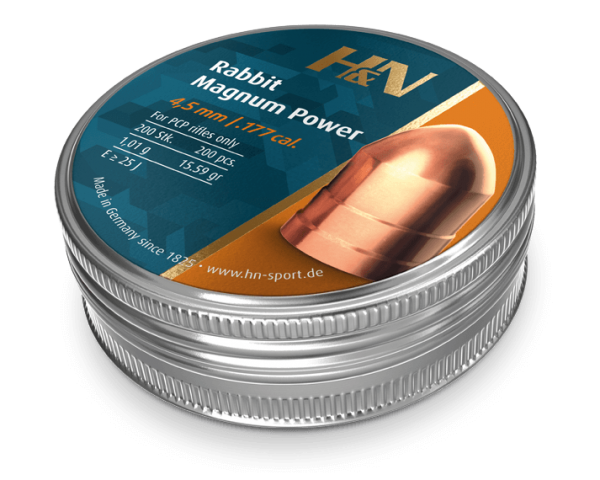 H&N Rabbit Magnum Power 4,5mm 1,04g - 4,5 mm luodit - 4047058017976 - 1