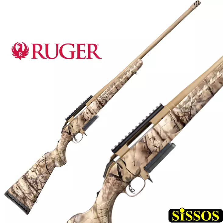 Ruger American Camo 308 Win 22" - .308 Winchester kiväärit - 736676269266 - 1