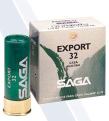 Saga Export 12/70 32g 25/ras - 12/70 Lyijy haulikonpatruunat - 8435101623476 - 1