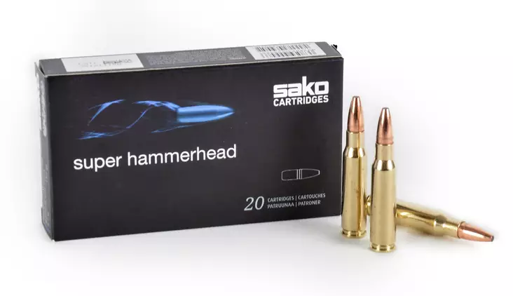 Sako .308 Win. Super Hammerhead 9,7 g - .308 Winchester kiväärinpatruunat - 6438053999486 - 1