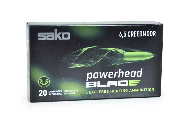 Sako 6,5 Creedmoor Powerhead Blade 7,8 g - 6,5 Creedmoor Kiväärinpatruunat - 6438053158456 - 2