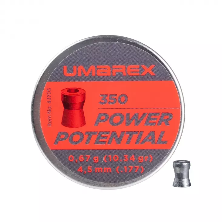 Umarex Power Potential 4,5mm 0,67g - 4,5 mm luodit - 4000844769596 - 1