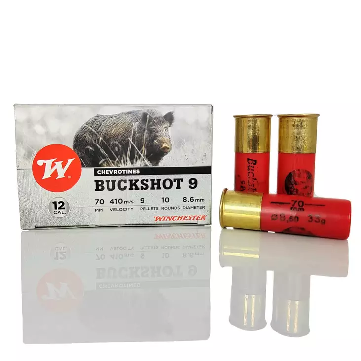 Winchester SX 00 Buck Shot 12/70 8,6mm - 12/70 Lyijy haulikonpatruunat - 634957811046 - 2