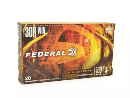 Federal .308 Win Fusion 11,7g - .308 Winchester kiväärinpatruunat - 029465097967 - 1