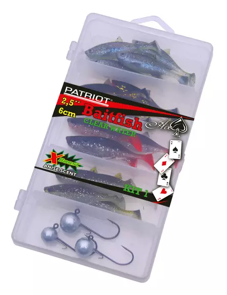 Patriot Baitfish 6cm jigilajitelma , luomuvärit - Jigit - 6417512539357 - 1