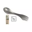 Light My Fire Spork Titanium -lusikkahaarukka - Ruokailuvälineet - 7331423013197 - 1