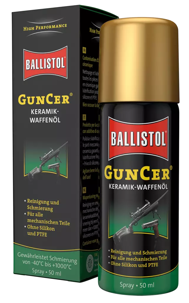 Ballistol GunTec keraaminen aseöljy - Aseöljyt - 4017777221657 - 1