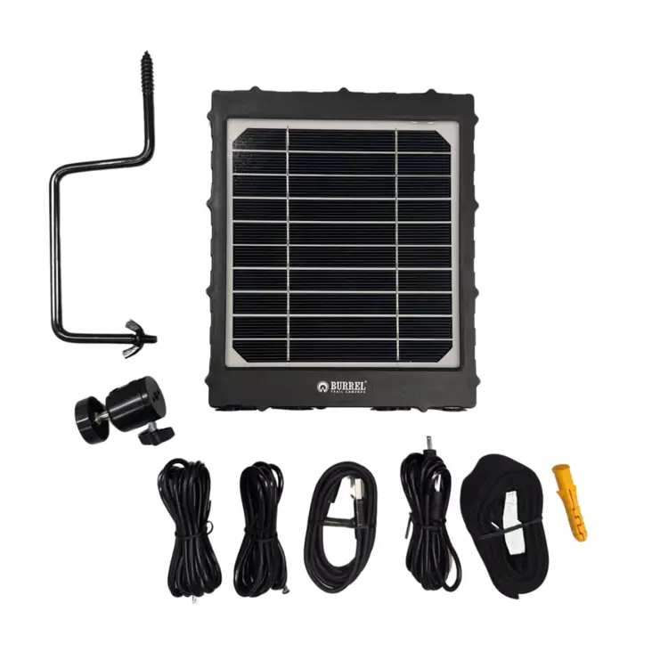Burrel aurinkopaneeli akulla riistakameraan - Riistakameran tarvikkeet - 6438103003477 - 1