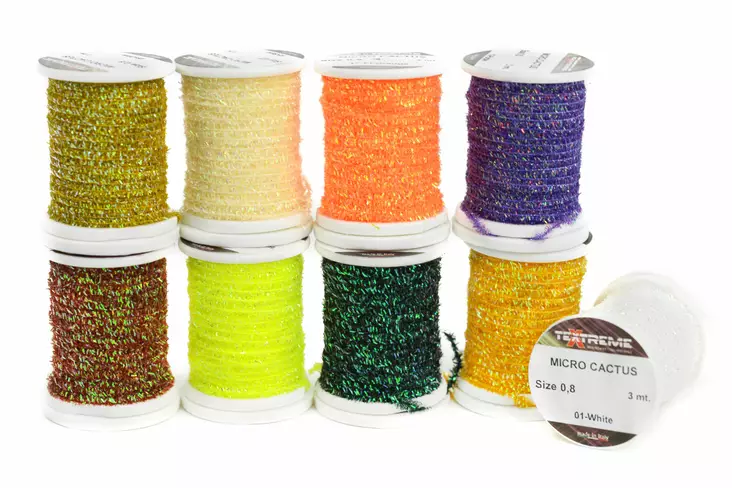 Micro Cactus Chenille 0,8mm - Keinokuidut, kimalteet - 8057680722137 - 1