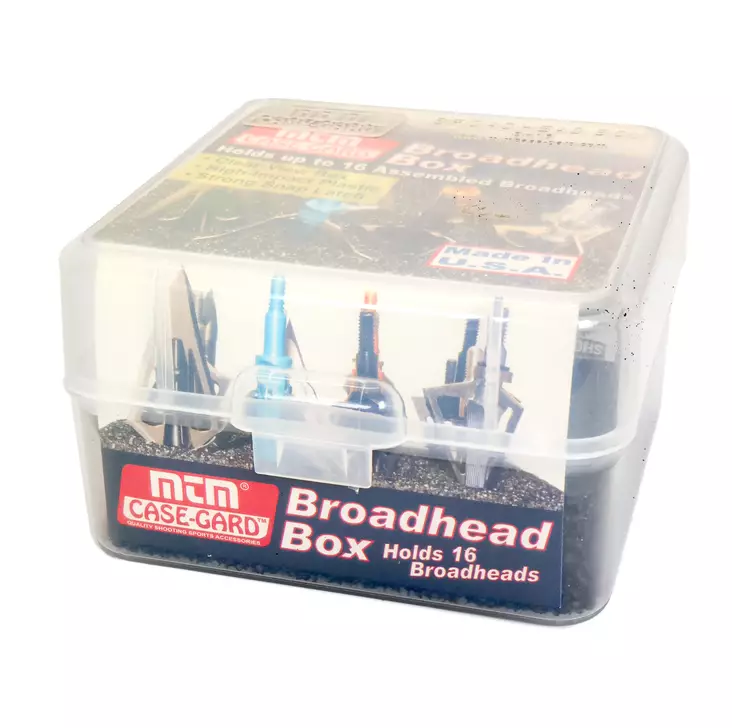 MTM BH-16 Broadhead Box nuolenkärkirasia - Muut ase- ja metsästystarvikkeet - 026057851167 - 1