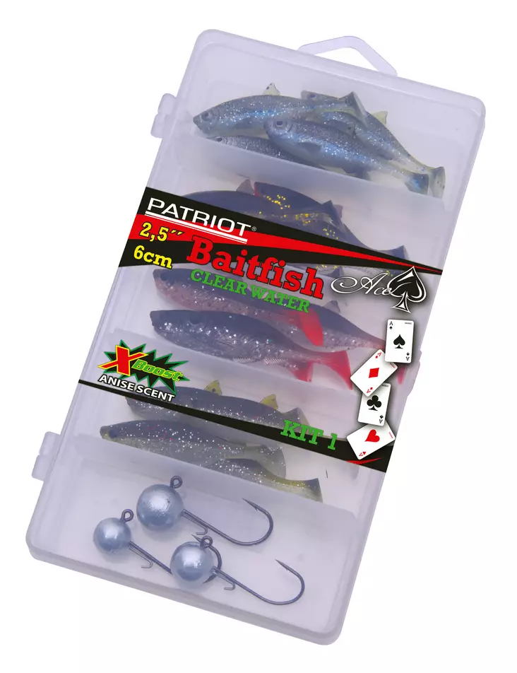 Patriot Baitfish 6cm jigilajitelma , luomuvärit - Jigit - 6417512539357 - 1