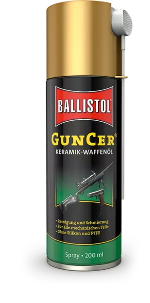 Ballistol GunCer keraaminen aseöljy - Aseöljyt - 4017777222678 - 1