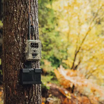 Burrel Akkuteline riistakameralle - Riistakameran tarvikkeet - 6438347023538 - 2