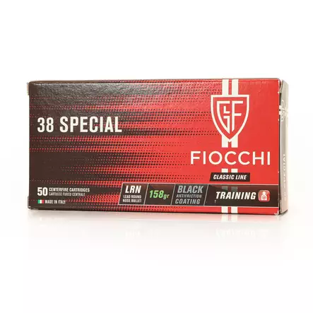 Fiocchi .38 Special LRN 10,24g - Revolverinpatruunat .38 /.357 - 762344002088 - 1