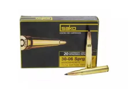 Sako Arrowhead Nosler 30-06 Sprg. 11,7g 180gr - .30-06 Springfield kiväärinpatruunat - 6438053999318 - 1