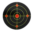 5etta Maalitaulu itseliimautuva 12cm 100kpl - Ampumataulut - 7333080058108 - 2