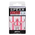 BKK 21-UVP Spear Treble UV-Pink kolmihaarakoukku - Lukot, leikarit, perukkeet, pientarvike - 6941780959918 - 1