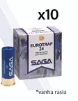 Saga Trap #7,5 2,4mm 24g 250/ltk - 12/70 Trap / Skeet haulikonpatruunat - 501010028 - 2