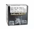Sellier & Bellot 6,5x55 SE FMJ 8,0 g - 6,5x55SE kiväärinpatruunat - 8590690340828 - 3