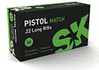SK .22 LR Pistol Match 2,59g 286m/s - .22 LR pienoiskiväärinpatruunat - 4023045421148 - 2