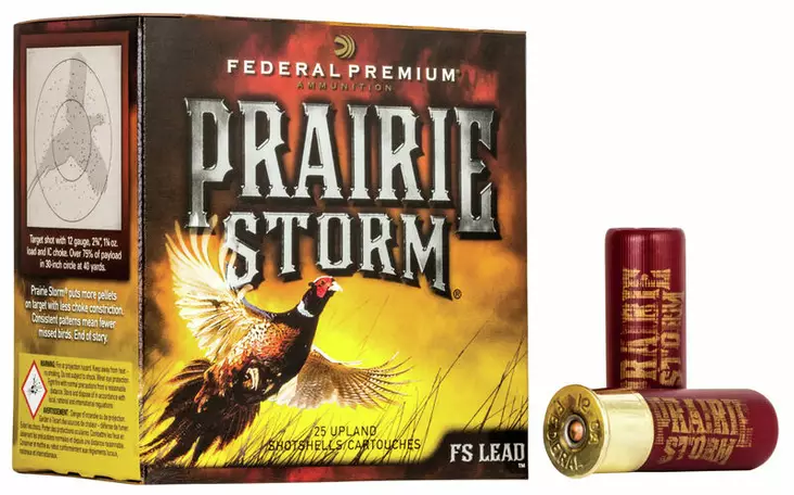 Federal Prairie Storm 12/70 36g 25/ras - 12/70 Lyijy haulikonpatruunat - 604544626568 - 1
