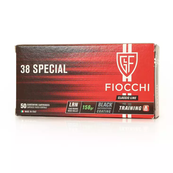 Fiocchi .38 Special LRN 10,24g - Revolverinpatruunat .38 /.357 - 762344002088 - 1