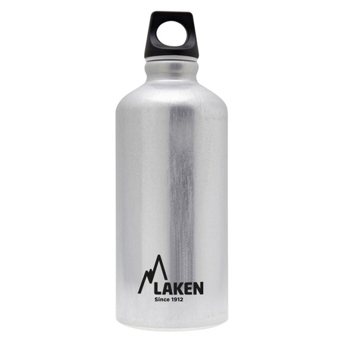 Laken Futura alumiininen juomapullo 0,6L, hopea - Retkiruokailu - 8412544007308 - 1