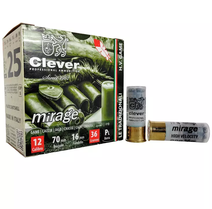 Mirage T3 H.V. Game 36g - 12/70 Lyijy haulikonpatruunat - 3300818327052 - 1