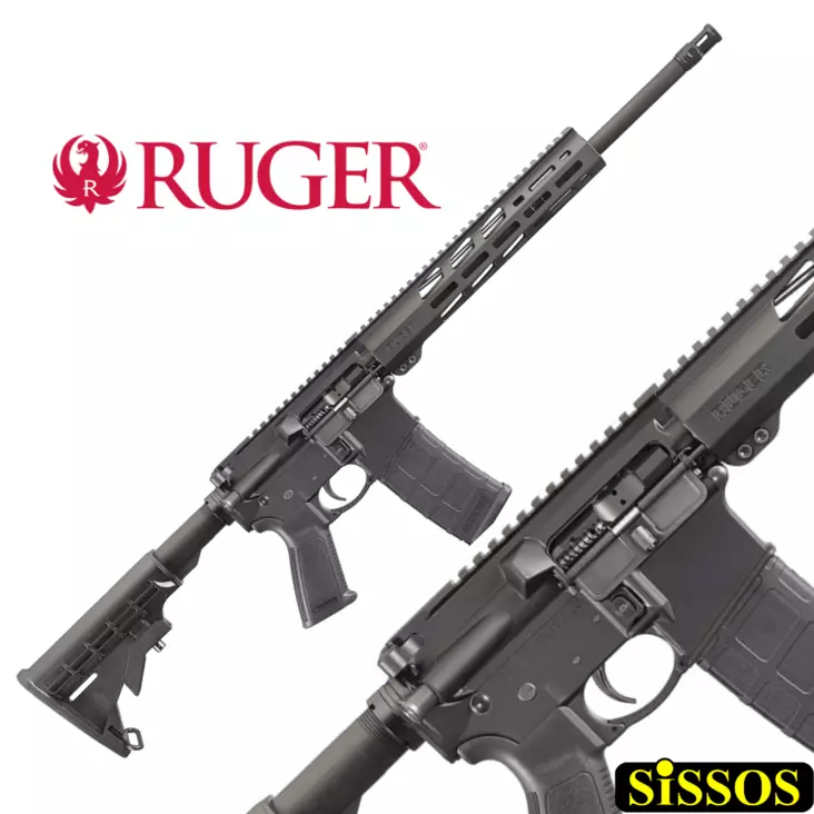 Ruger AR-556 5,56 Nato 16,1" .223 Rem - .223 Remington kiväärit - 736676085378 - 1