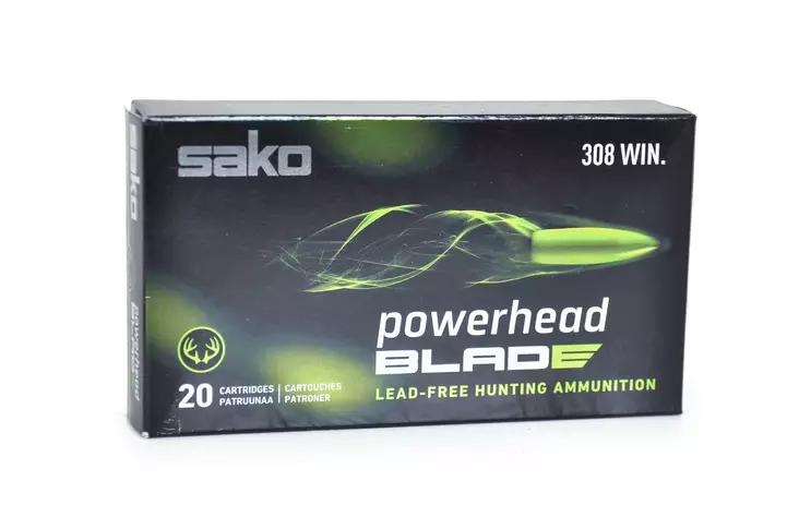 Sako .308 Win. Powerhead Blade 10,5 g - .308 Winchester kiväärinpatruunat - 6438053141328 - 4