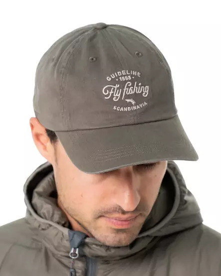 Fly Fishing Dad Cap Forest Gray - Lippikset ja pipot - 7033841085069 - 2