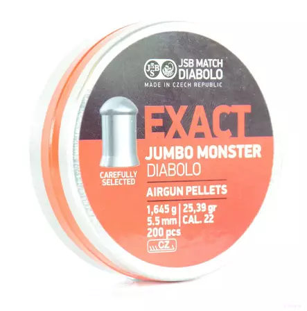 JSB Jumbo Exact Monster 5,52mm 1,645g - 5,5 mm luodit - 8594180450639 - 2