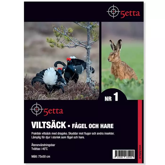 5etta Riistasäkki 1 - 75cmx50cm - Muut ase- ja metsästystarvikkeet - 7333080035499 - 1