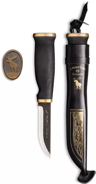 Marttiini Hirvi Black lahjalaatikossa - Puukot - 6416885328339 - 1