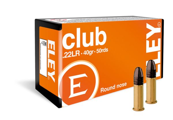 Eley Club .22 lr 2,59 g 50/ras - .22 LR pienoiskiväärinpatruunat - 650911021009 - 1
