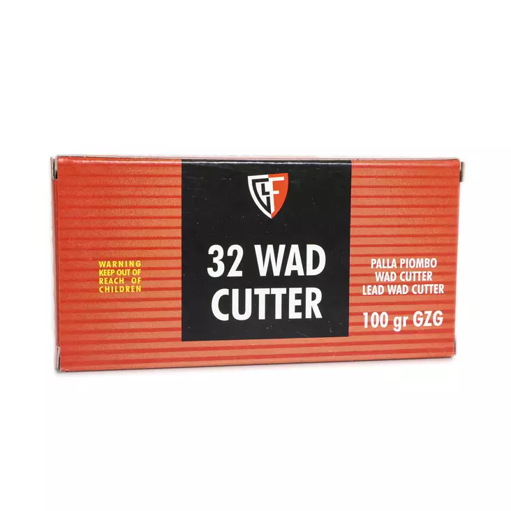 Fiocchi .32 Long Wad Cutter 6,48g LWC - Muut pistoolin ja revolverin patruunat - 762344002019 - 1