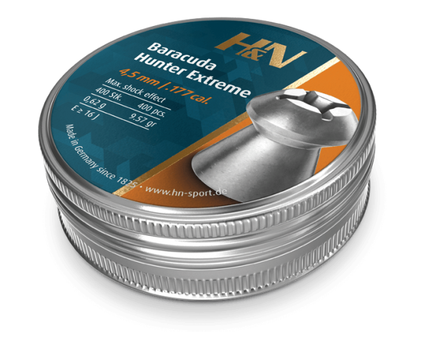 H&N Baracuda Hunter Extreme 4,5mm 0,62g - 4,5 mm luodit - 4047058017419 - 1